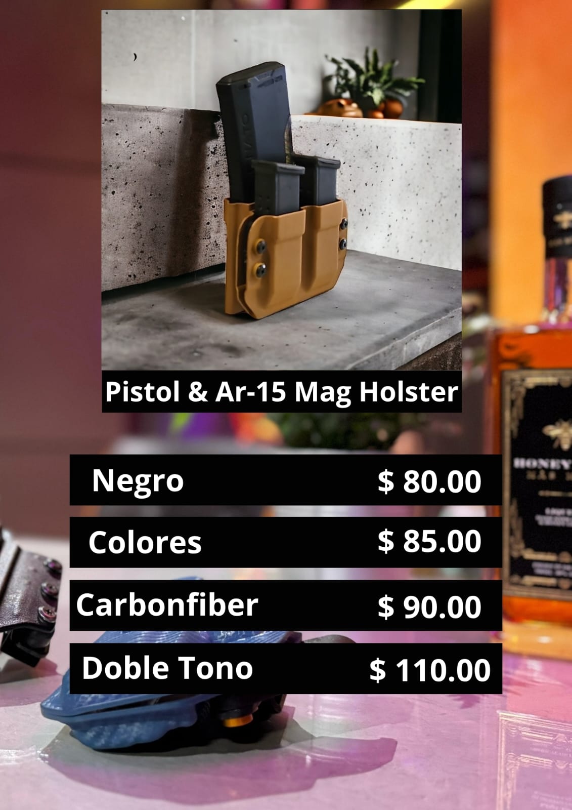 Pistol & AR-15 Mag Holster