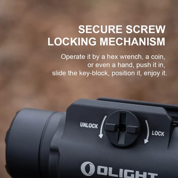 PL-3R Valkyrie Rechargeable Rail Mounted Tactical Light