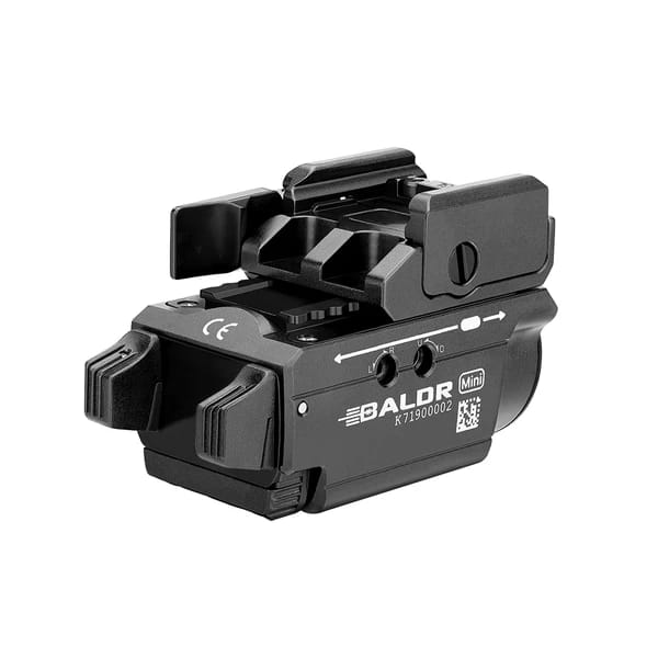 Baldr Mini 600 Lumens Green Laser & Baldr RL Mini Red Laser Combo LED Tactical Light