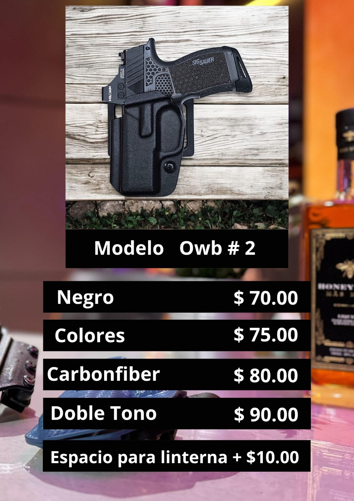 OWB Basic Holster Model